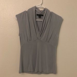 Baby blue banana republic top